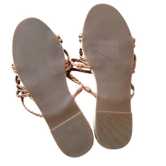 Madewell Kathryn Espardrilles Tan Sandals Size 9.5 - Picture 5 of 5